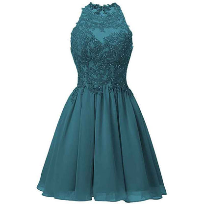 Homecoming Dress Short Prom Dresses Lace Cocktail Party Dress Formal Gowns
