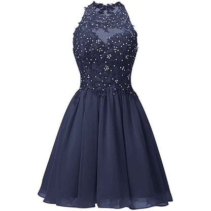 Homecoming Dress Short Prom Dresses Lace Cocktail Party Dress Formal Gowns