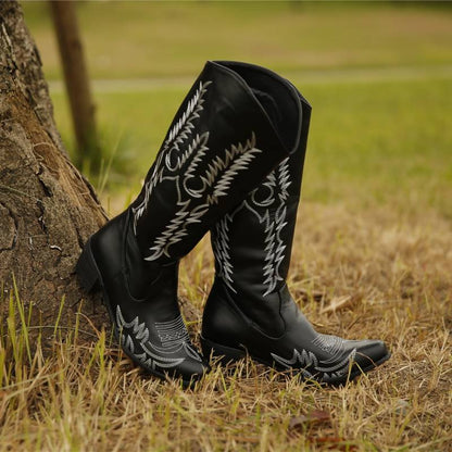 Short Country cowboy boots for women bridesmaid dress boots