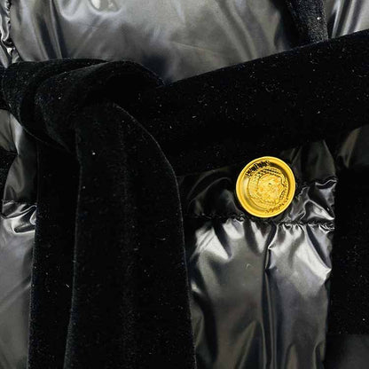 Women's Down Jacket Winter Warm Down Coat Black Padded Bubble Coat