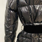 Women's Down Jacket Winter Warm Down Coat Black Padded Bubble Coat