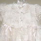 Christening Gown Baby Girl Lace Toddler Dress for Age 3-24 Months