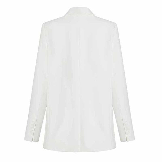 White Slim fit blazer jacket 61179 main image 1