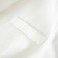 Womens One Button White Blazer V-Neck Long Sleeve Blazer
