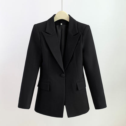 Women Suits 2 Piece One Button Blazer With Flare Pants Suit