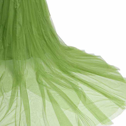 Long Gown Flared Sleeveless Maxi Maternity Dress