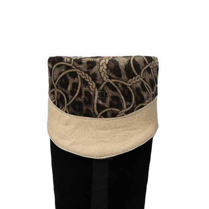 Fashion Western Boots Women Pull-On Knee High Booties