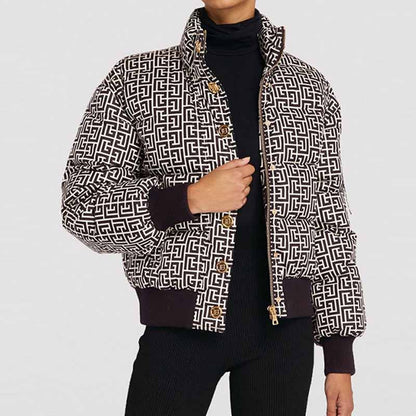 Women's Down Coat Winter Jacket Outwear Zipper Warm Short Coat