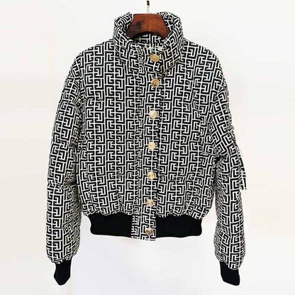 Women's Down Coat Winter Jacket Outwear Zipper Warm Short Coat