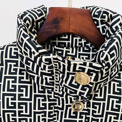 Women's Down Coat Winter Jacket Outwear Zipper Warm Short Coat