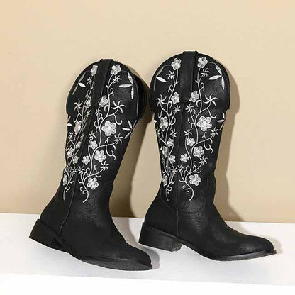 Women's Western Boot Cowgirl Floral Fantasy Cowgirl Fashion Boots