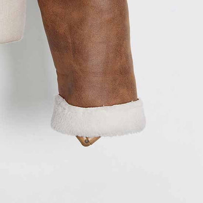 Women's Wool Liner Jacket Zip Up Faux Oversized Short Coat Jacket