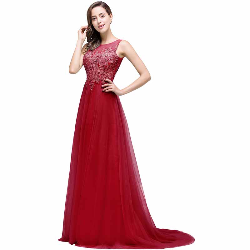 Women's A Line Chiffon Prom Dresses Long Evening Gown Formal Bridal Gowns