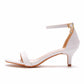 5cm 1.97 Inches Buckling Ankle Strap Closure Sandal Shoes