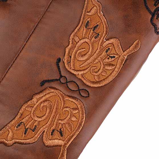 Western Cowgirl Boots Wide Square Toe Mid Calf Boot