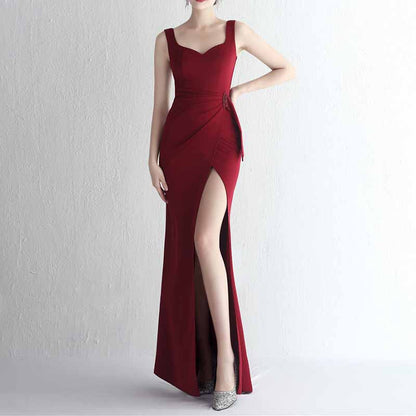 Formal Event Dress Long Sequin Evening Prom Dress For Wedding