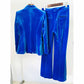 Women Velvet Blazer + Flare Trousers Suit Fashion Pant Suits