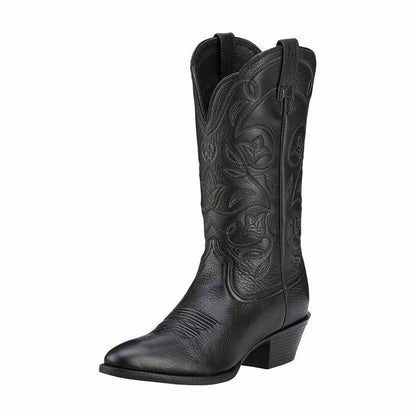 Ladies Wide Calf Cowgirl Cowboy Western Boots For Women