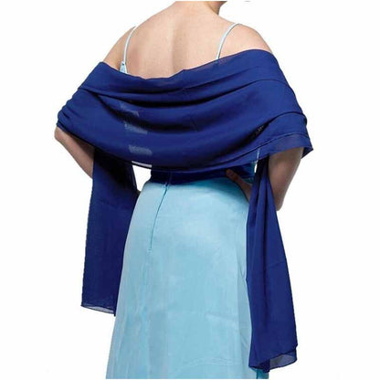 Chiffon Shawls Scarves Wraps for Bridal Wedding Party Evening Dress