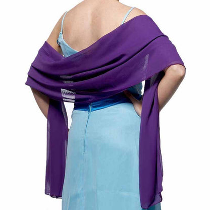 Chiffon Shawls Scarves Wraps for Bridal Wedding Party Evening Dress
