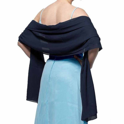 Chiffon Shawls Scarves Wraps for Bridal Wedding Party Evening Dress