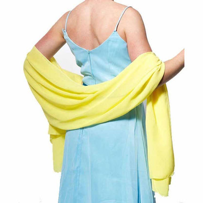 Chiffon Shawls Scarves Wraps for Bridal Wedding Party Evening Dress