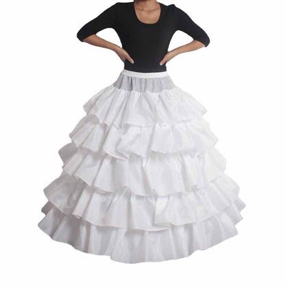 Women Wedding Petticoat Crinoline Underskirt Slips Underskirt