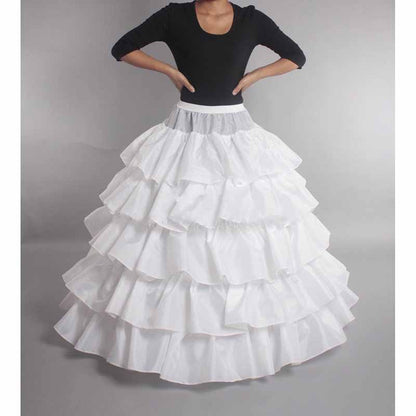 Women Wedding Petticoat Crinoline Underskirt Slips Underskirt