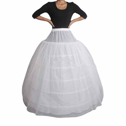 Women Wedding Petticoat Crinoline Underskirt Slips Underskirt