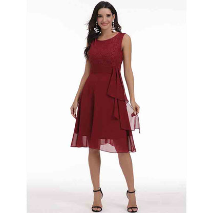 Women's Floral Lace Dresses Cocktail Formal Dress Homecoming Dress for Party