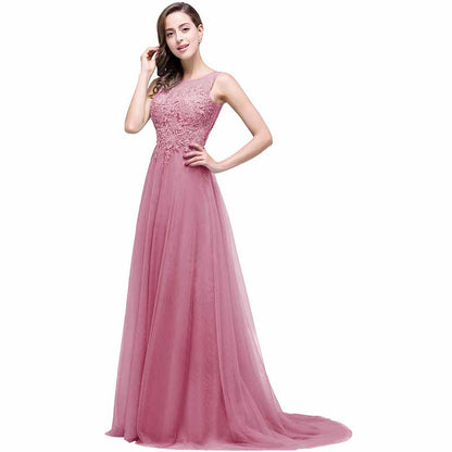 Women's A Line Chiffon Prom Dresses Long Evening Gown Formal Bridal Gowns