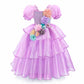 Girls' Special Occasion Dress Purple Princess Dresses for Kids