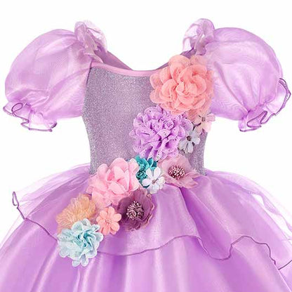 Girls' Special Occasion Dress Purple Princess Dresses for Kids