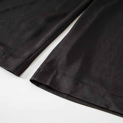 Womens black Open Back Wide Leg Jumpsuit One Piece Romper