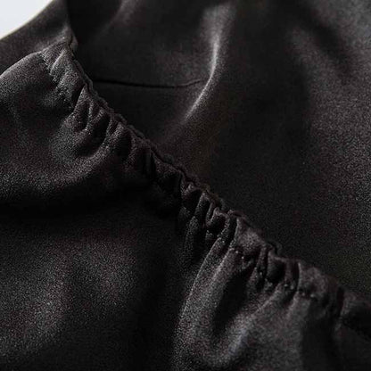 Womens black Open Back Wide Leg Jumpsuit One Piece Romper