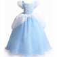 Little Girl Cinderela Princess Dress Halloween Gala Prom