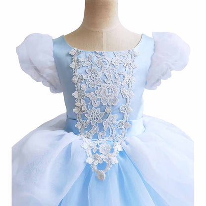Little Girl Cinderela Princess Dress Halloween Gala Prom