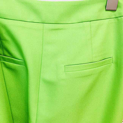 Women Suits 2 Piece Mint Green One Button Blazer With Flare Pants Suit