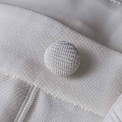 Women's 2 Piece Suit White Wedding Set Slim Fit Blazer Pants Suit