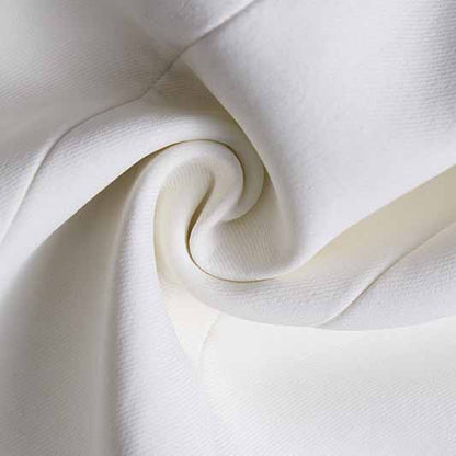 Women's 2 Piece Suit White Wedding Set Slim Fit Blazer Pants Suit