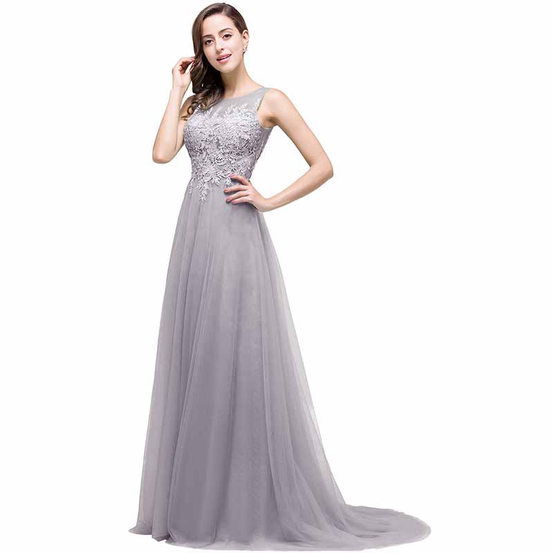 Women's A Line Chiffon Prom Dresses Long Evening Gown Formal Bridal Gowns