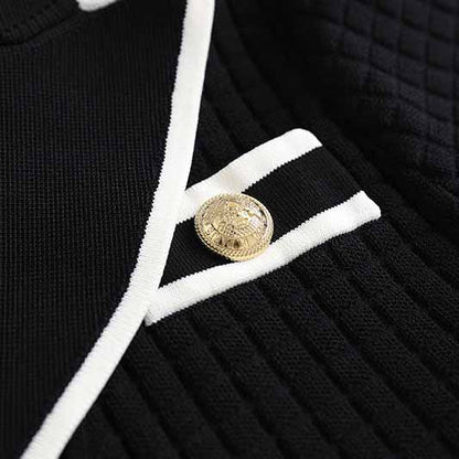 Womens Two Pieces Suit Short-Sleeve Knit V Neck Shirt + Knit Mini Skirt Set