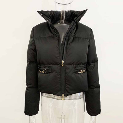 Women's Winter Coats Lightweight Duck Down Jacket Black Outwear Coat