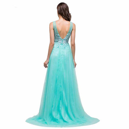 Women's A Line Chiffon Prom Dresses Long Evening Gown Formal Bridal Gowns