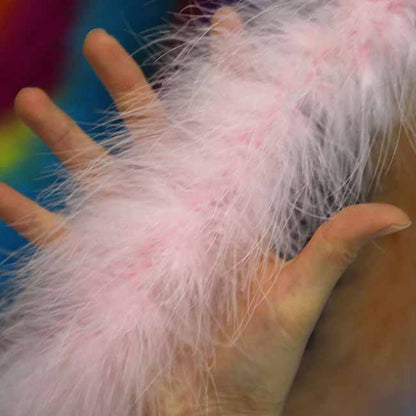 Womens Feather Tulle Robe Long Lingerie Maternity Dressing Gown Puffy Nightgown