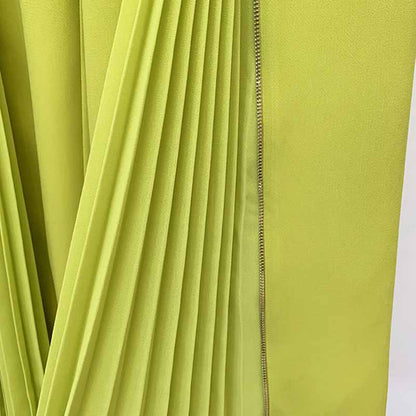 Women's Applegreen Lace-Up 2 Piece Bell-bottomed Pantsuit