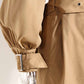 Women's Lapel Single Breasted Outwear Winter Coat with Belts