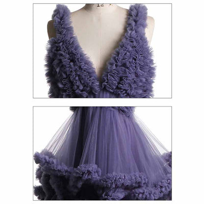 Long pleated dresses ladies custom maternity dresses