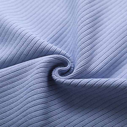 Women 2 Pieces Skirt Suit Knitted Top + Mid-High Rise Mini Skirt Suit