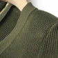 Women Button-up Knitted Minidress Long Sleeve Knit Short Dresses